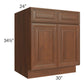 RTA Cambridge Saddle Glaze 30" Base Cabinet