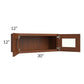 RTA Cambridge Saddle Glaze 30" x 12" Decorative Wall Cabinet