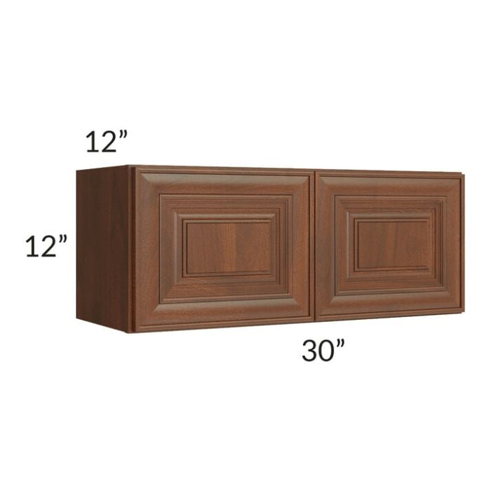 RTA Cambridge Saddle Glaze 30" x 12" Wall Cabinet