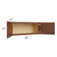 RTA Cambridge Saddle Glaze 30" x 12" Wall Cabinet
