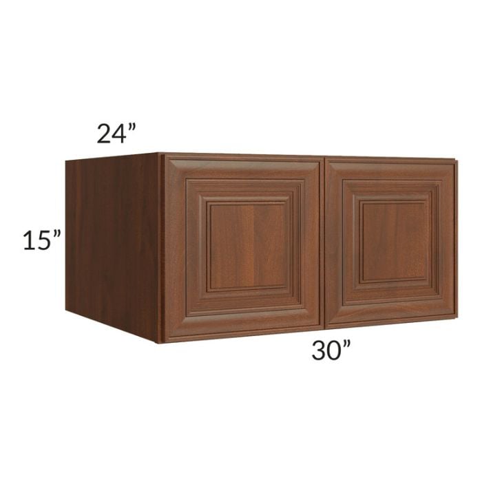 RTA Cambridge Saddle Glaze 30" x 15" x 24" Wall Cabinet