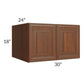 RTA Cambridge Saddle Glaze 30" x 18" x 24" Wall Cabinet