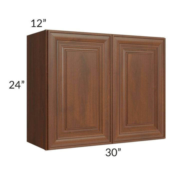 RTA Cambridge Saddle Glaze 30" x 24" Wall Cabinet