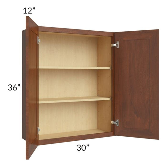 RTA Cambridge Saddle Glaze 30" x 36" Wall Cabinet