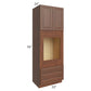 RTA Cambridge Saddle Glaze 33" x 96" x 24" Oven Cabinet