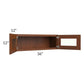 RTA Cambridge Saddle Glaze 36" x 12" Decorative Wall Cabinet