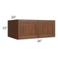 RTA Cambridge Saddle Glaze 36" x 15" x 24" Wall Cabinet