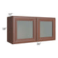 RTA Cambridge Saddle Glaze 36" x 18" Decorative Wall Cabinet