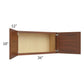 RTA Cambridge Saddle Glaze 36" x 18" Wall Cabinet