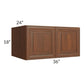 RTA Cambridge Saddle Glaze 36" x 18" x 24" Wall Cabinet