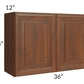 RTA Cambridge Saddle Glaze 36" x 24" Wall Cabinet