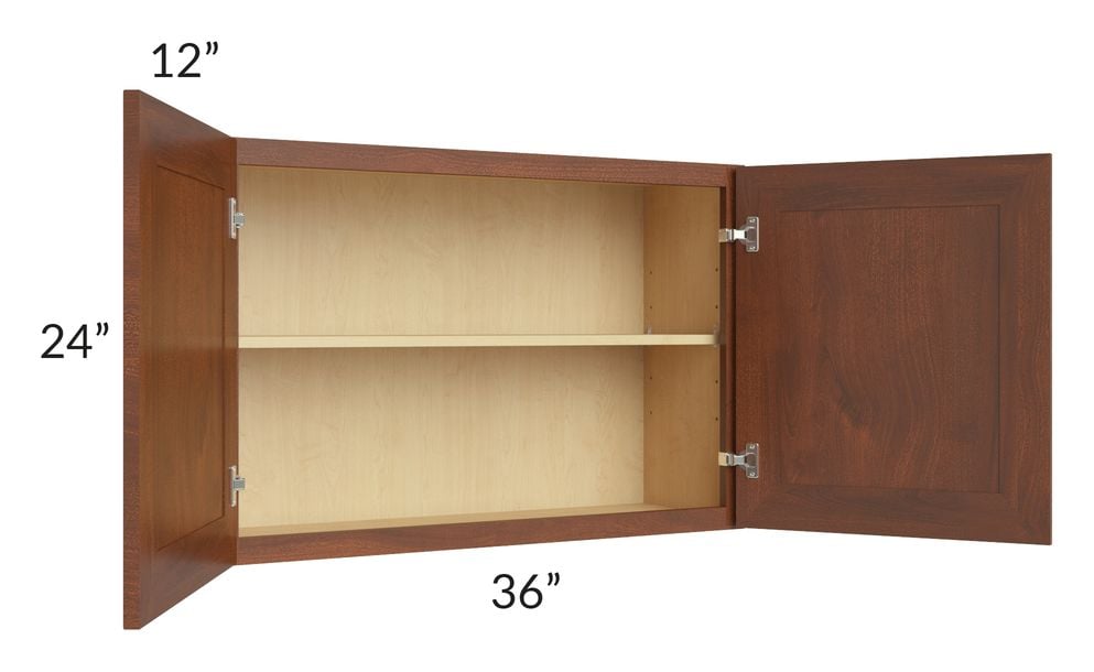 RTA Cambridge Saddle Glaze 36" x 24" Wall Cabinet