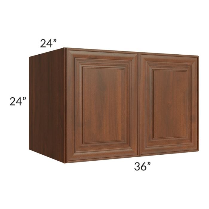 RTA Cambridge Saddle Glaze 36" x 24" x 24" Wall Cabinet