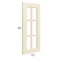 RTA Casselton Ivory 12" x 30" Mullion Glass Door Only