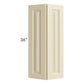 RTA Casselton Ivory 12" x 36" Wall End Cabinet