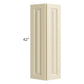 RTA Casselton Ivory 12" x 42" Wall End Cabinet