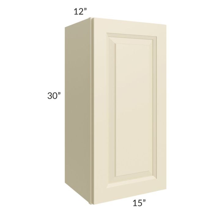 RTA Casselton Ivory 15" x 30" Wall Cabinet