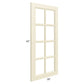 RTA Casselton Ivory 18" x 42" Mullion Glass Door Only