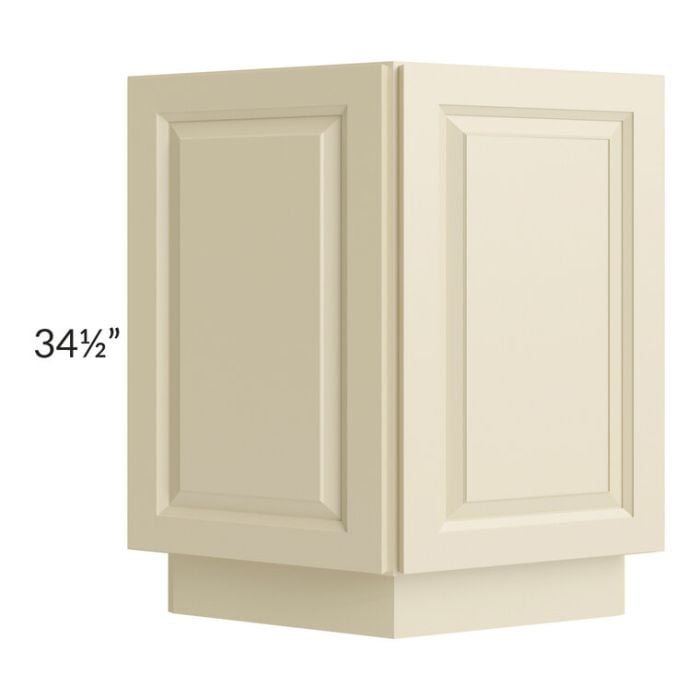RTA Casselton Ivory 24" Base End Cabinet