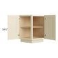 RTA Casselton Ivory 24" Base End Cabinet