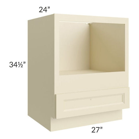 RTA Casselton Ivory 27" Microwave Base Cabinet