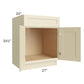 RTA Casselton Ivory 27" Sink Base Cabinet