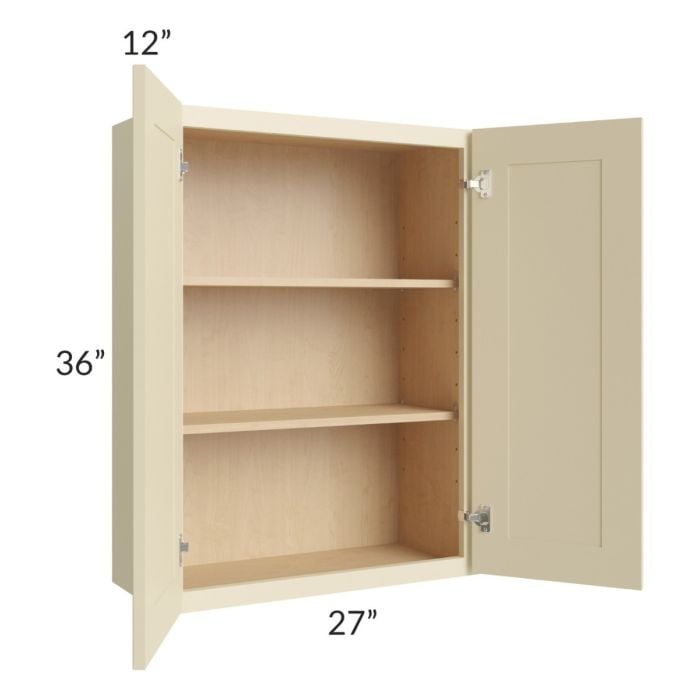 RTA Casselton Ivory 27" x 36" Wall Cabinet