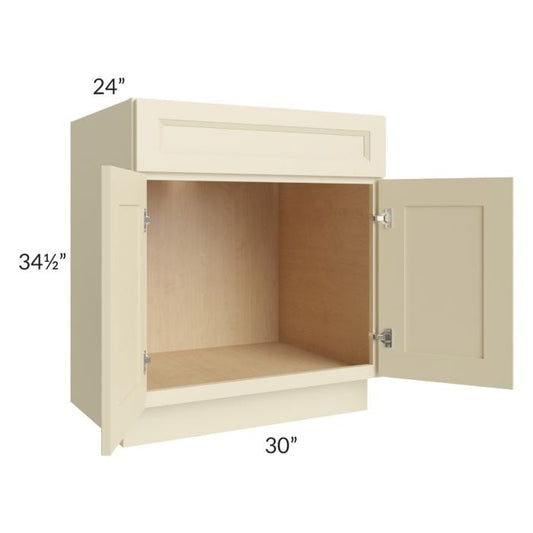 RTA Casselton Ivory 30" Sink Base Cabinet