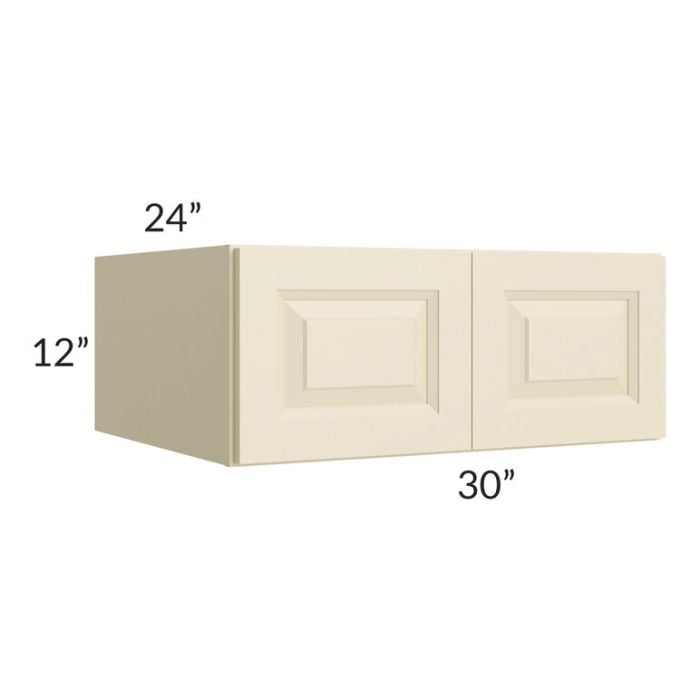 RTA Casselton Ivory 30" x 12" x 24" Wall Cabinet