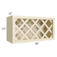 RTA Casselton Ivory 30" x 15" Wine Rack Cabinet