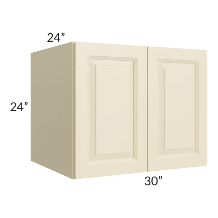 RTA Casselton Ivory 30" x 24" x 24" Wall Cabinet
