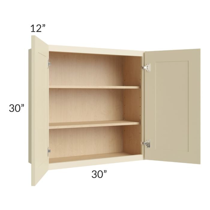 RTA Casselton Ivory 30" x 30" Wall Cabinet
