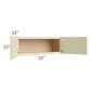 RTA Casselton Ivory 33" x 12" Wall Cabinet