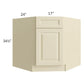 RTA Casselton Ivory 36" Diagonal Corner Sink Base Cabinet