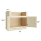 RTA Casselton Ivory 36" Farm Sink Base Cabinet