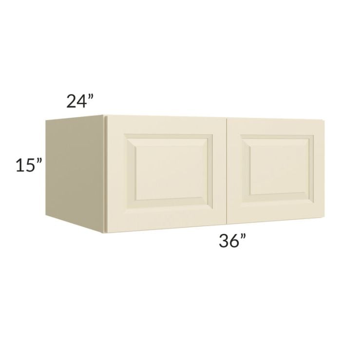 RTA Casselton Ivory 36" x 15" x 24" Wall Cabinet