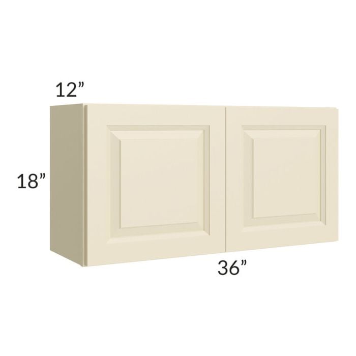 RTA Casselton Ivory 36" x 18" Wall Cabinet