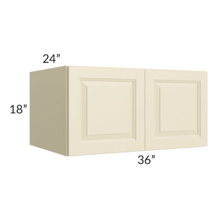 RTA Casselton Ivory 36" x 18" x 24" Wall Cabinet
