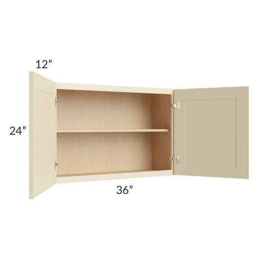 RTA Casselton Ivory 36" x 24" Wall Cabinet