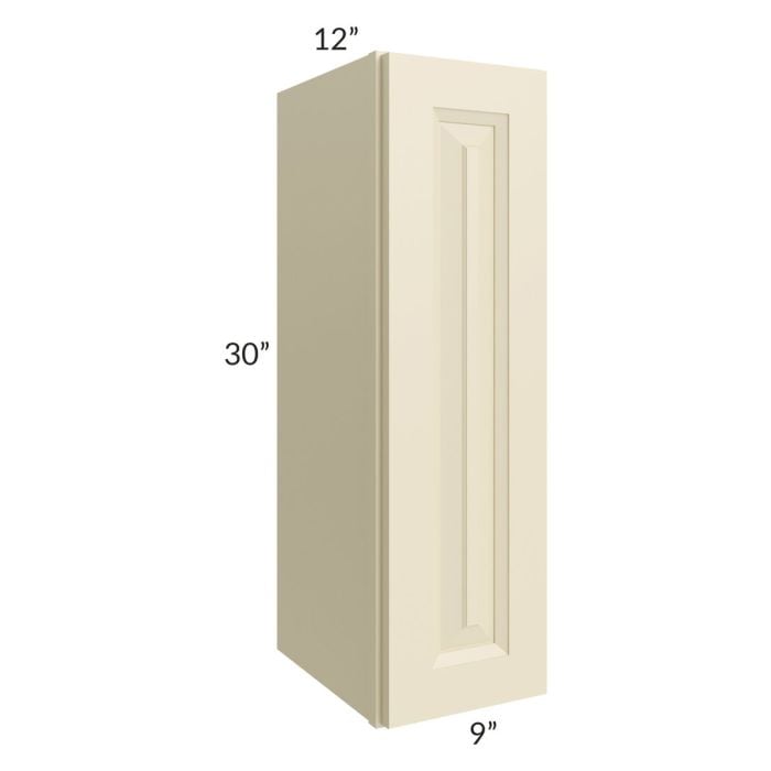 RTA Casselton Ivory 9" x 30" Wall Cabinet