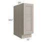 RTA Catalina Mist 12" Full Height Door Base Cabinet