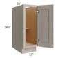 RTA Catalina Mist 12" Full Height Door Base Cabinet
