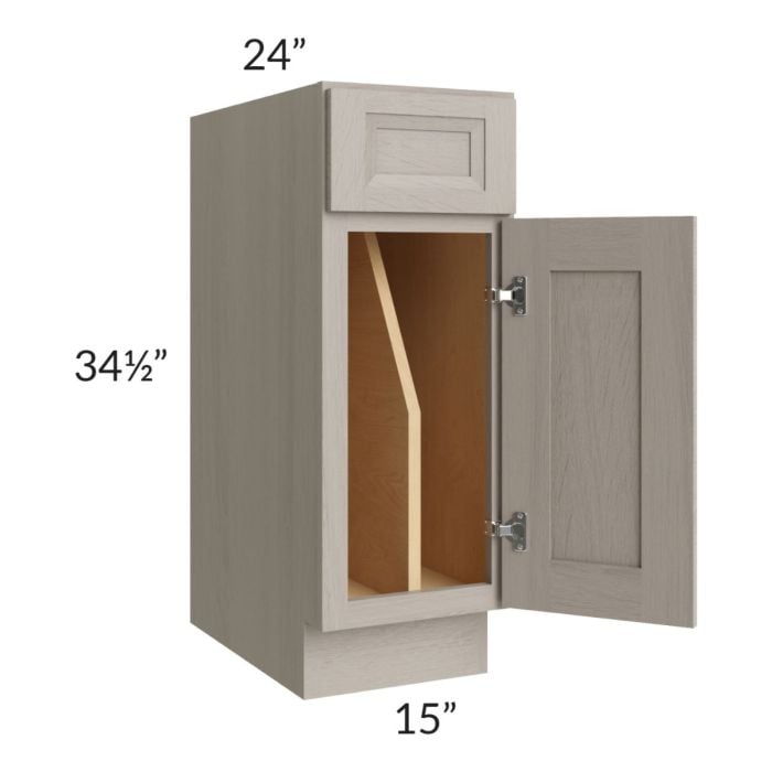 RTA Catalina Mist 12" Tray Divider Base Cabinet