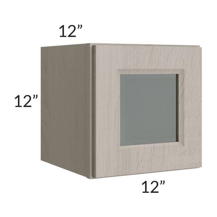RTA Catalina Mist 12" x 12" Decorative Wall Cabinet with 1 Decorative End Panel