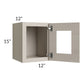 RTA Catalina Mist 12" x 15" Decorative Wall Cabinet