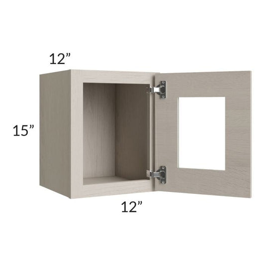 RTA Catalina Mist 12" x 15" Decorative Wall Cabinet