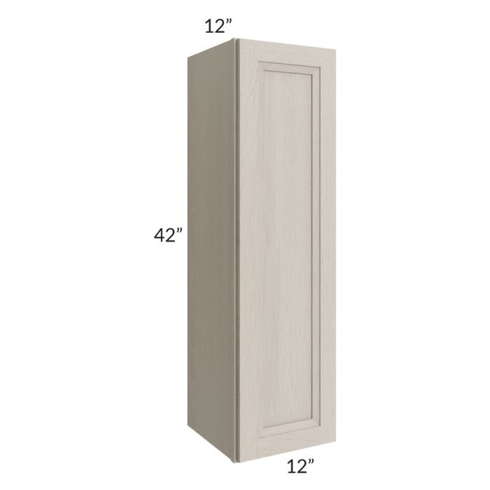 RTA Catalina Mist 12" x 42" Wall Cabinet with 1 Decorative End Panel
