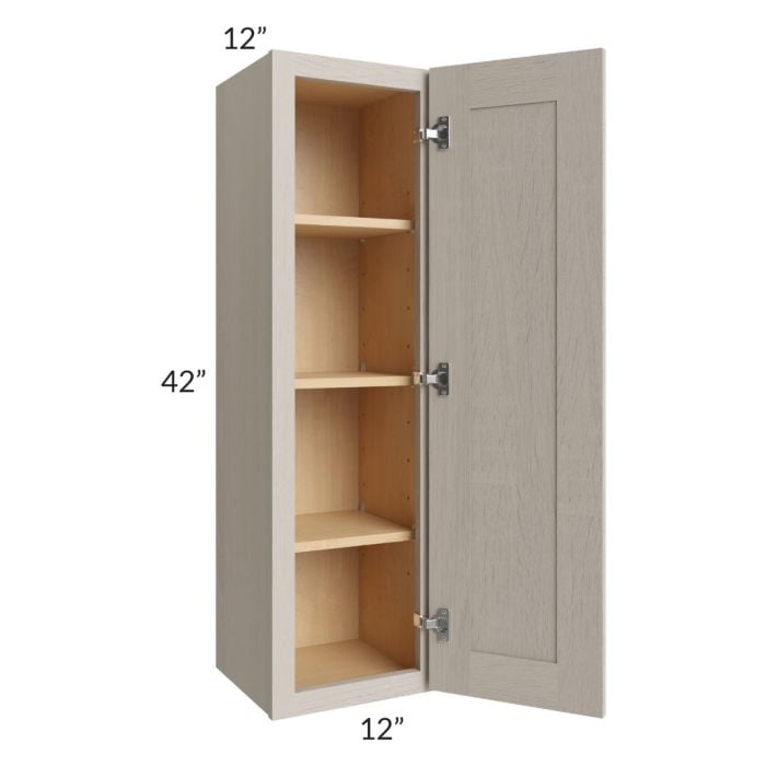 RTA Catalina Mist 12" x 42" Wall Cabinet with 1 Decorative End Panel