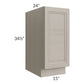 RTA Catalina Mist 15" Full Height Door Base Cabinet