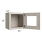 RTA Catalina Mist 15" x 15" Decorative Wall Cabinet with 2 Decorative End Panels